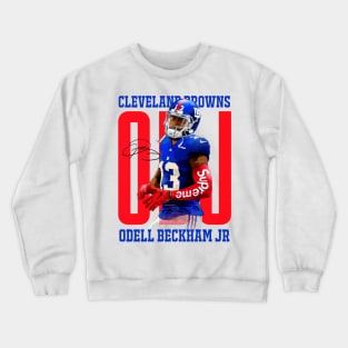 Odell Beckham Jr Aesthetic Tribute 〶 Crewneck Sweatshirt